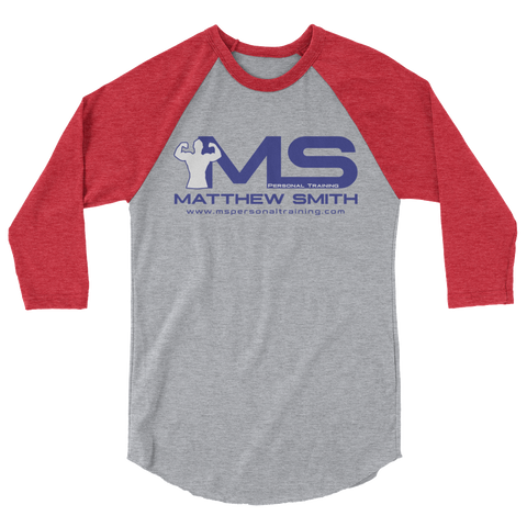 MS Training 3/4 sleeve raglan shirt